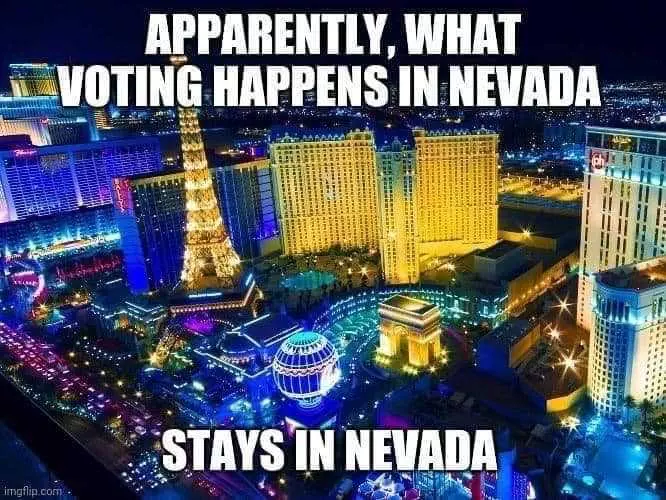 Funny Election Memes  Stays In Nevada