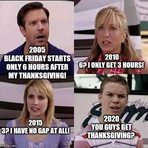 Funny Thanksgiving Memes  Thanksgiving And Black Friday Become One