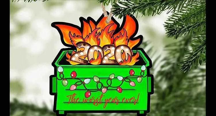 Top 10 Christmas Ornaments To Help You Always Remember A Year Youd Rather Forget 5Fae876420F63