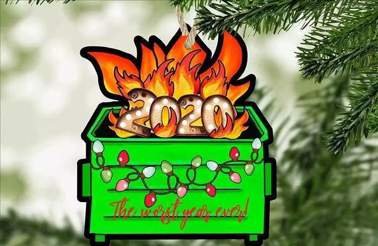 Top Best Christmas Ornaments  Dumpster Fire