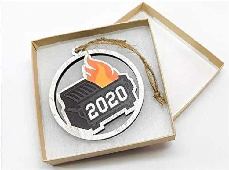 Top Best Christmas Ornaments  Dumpster Fire 2020
