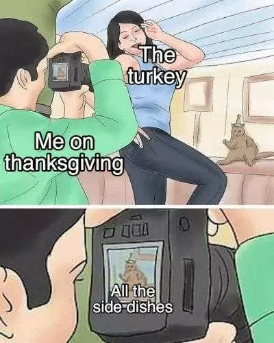 Funny Thanksgiving Memes  Photobomb