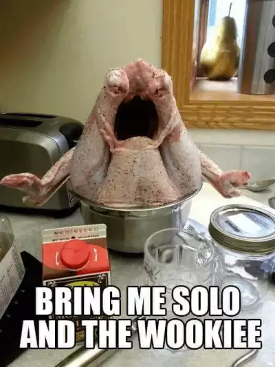 Funny Thanksgiving Memes  Turkey Jabba