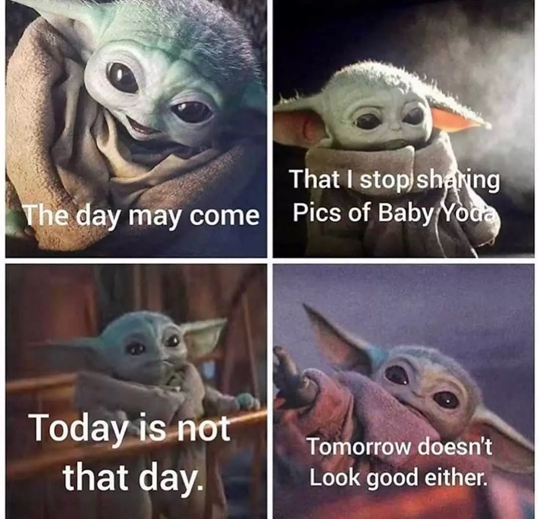 Yoda Today Not That Day