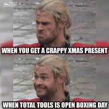Boxing Day Meme  Total Tools