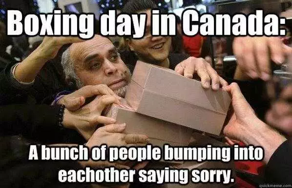 Boxing Day Memes  Sorry