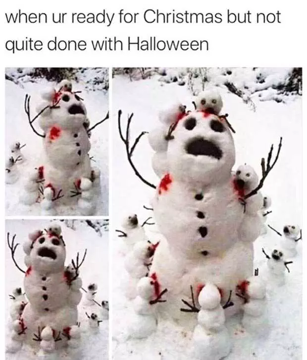Funny Christmas Memes  Hallowemas?