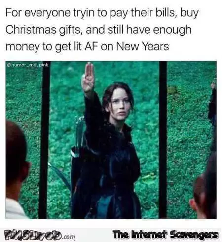 Funny New Years Memes  May The Odds Be In Your Favor