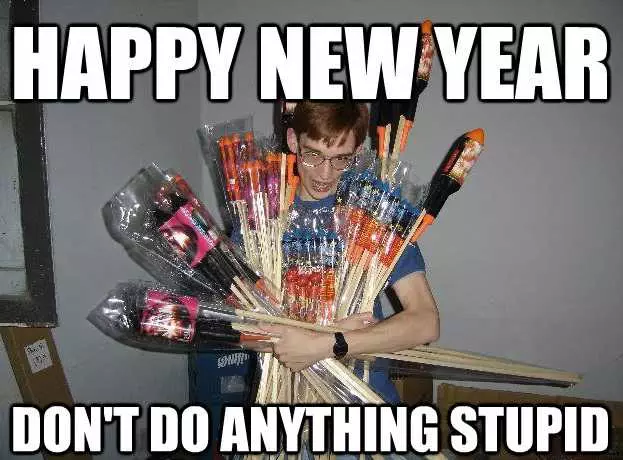 Funny New Years Memes  Fireworks