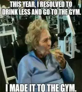 Funny New Years Resolution Memes  Made The Gym