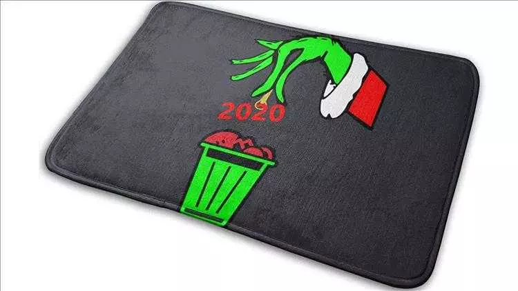 2020 Christmas Mats  Grinch 2020