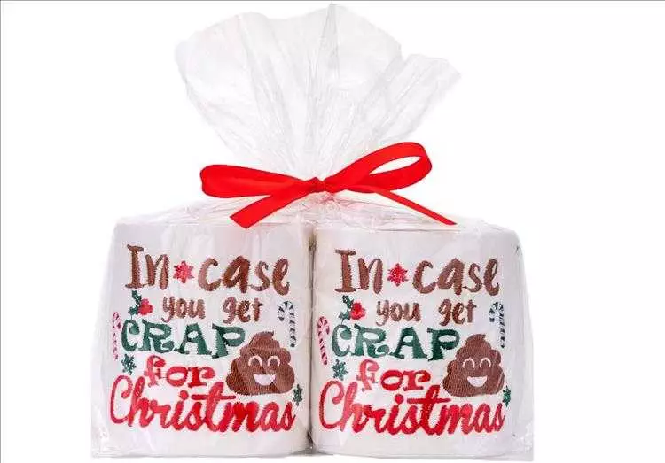 Funny Christmas Present Ideas  In Case You Get Crap For Christmas Present