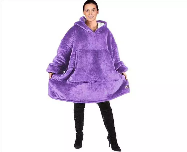 Funny Christmas Presents Idea  Giant Sweater Blanket