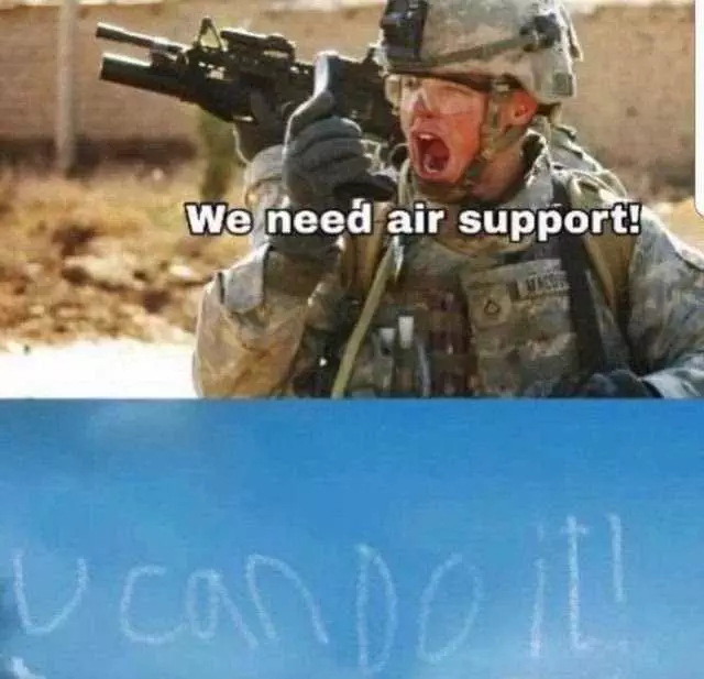 Wholesome Memes  Air Support