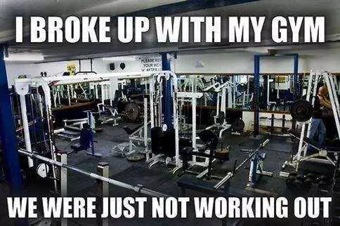 Funny Gym Memes  Not Working Out With The Gym