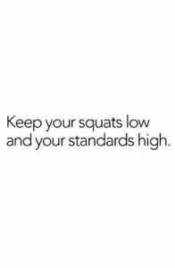 Fitness Motivation Quotes  Squat Low