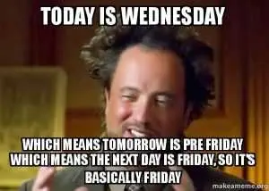 Pre-Friday Pre Friday