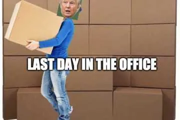 Trump Last Day Meme  Don'T Let Door Hit You On Way Out