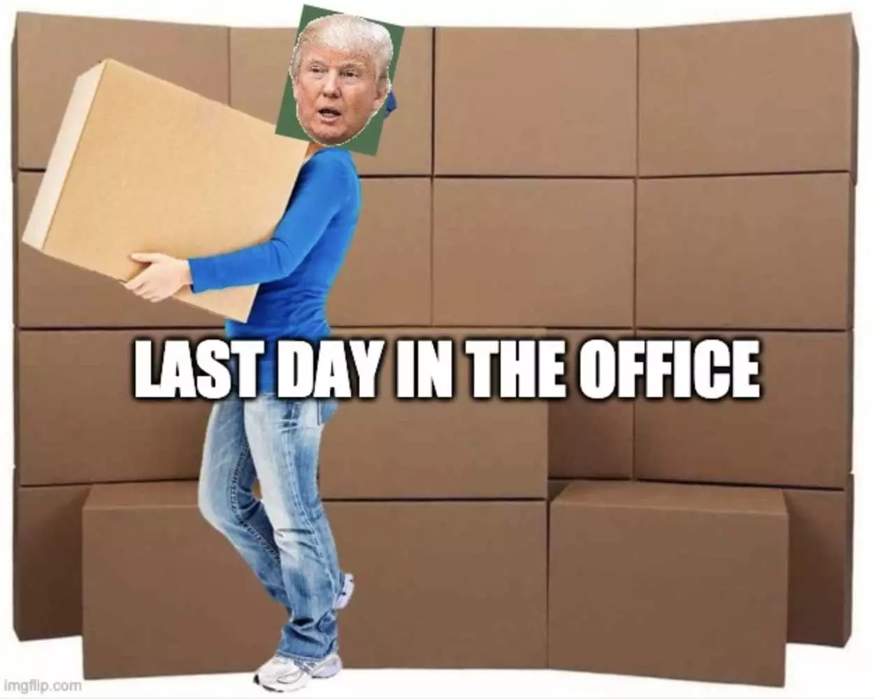 Trump Last Day Memes  Last Day In The Office