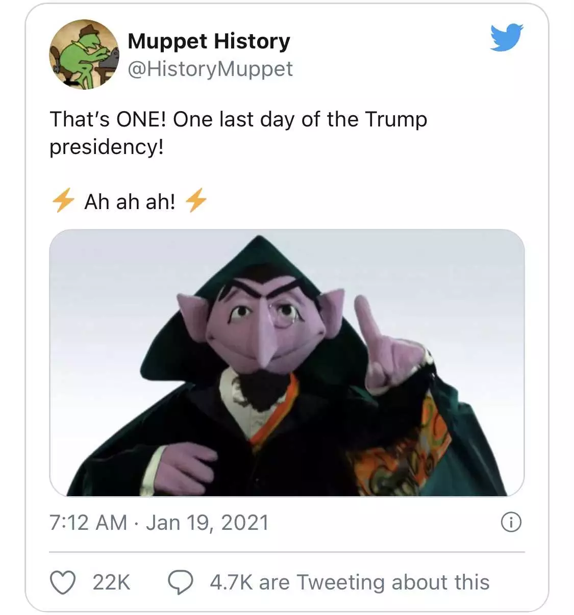 Trump Last Day Memes  Count Dracula