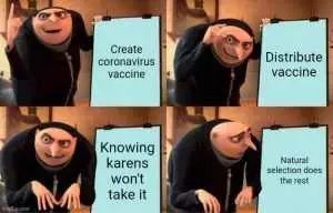 Covid19 Vaccine Memes  Evil Plan