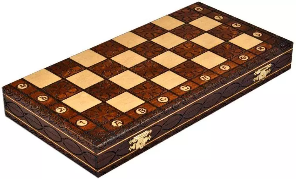 Weigel Junior Chess Set  Folded Board