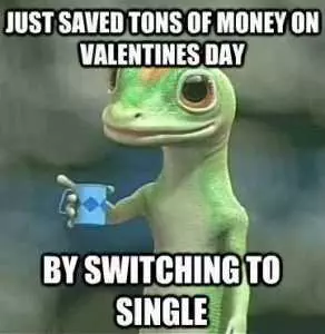 Valentines Memes  Single