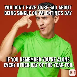 18 Singles Awareness Day Memes  Sad