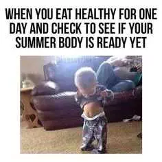 Hilarious Diet Memes  One Day Of Healthy Eating