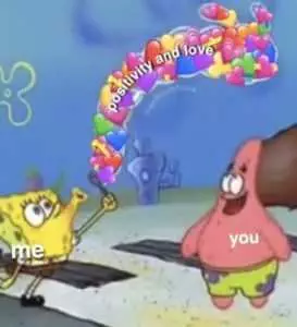 Funny Spongebob Valentines Day Meme  Positivity And Love
