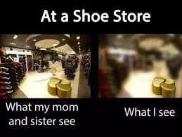 Relatable Shopping Memes  Shoe Myopia