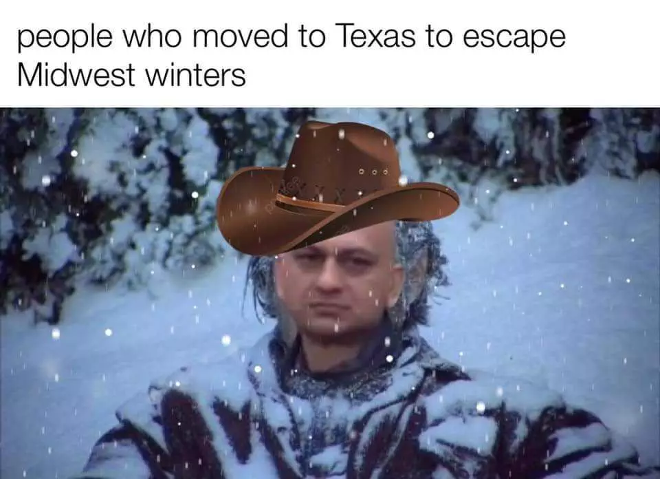 Texas Freeze Memes  There'S No Escape