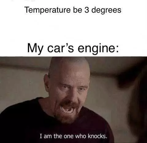 Texas Freeze Memes  Texan Cars Don'T Like It