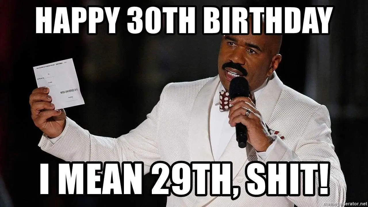 18 Funny 30th Birthday Memes Because Face It Were Getting Old 