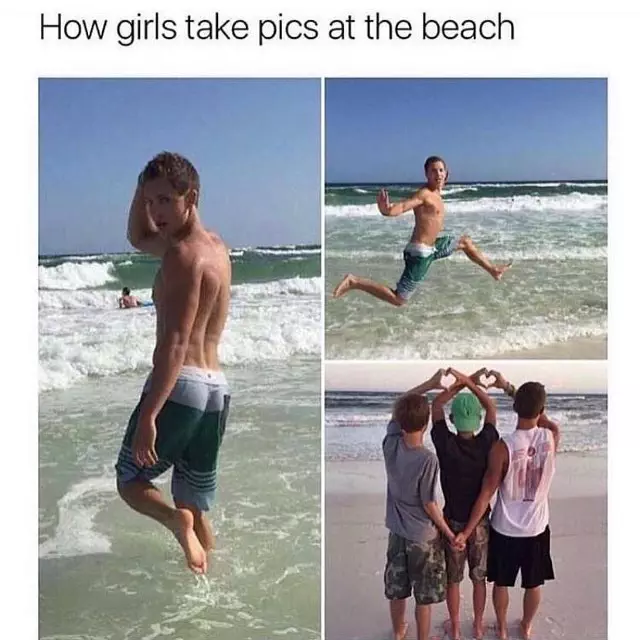 Beach Memes  Girls Taking Pictures