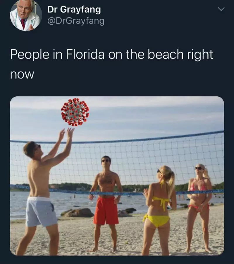 Beach Memes  Covid Meme