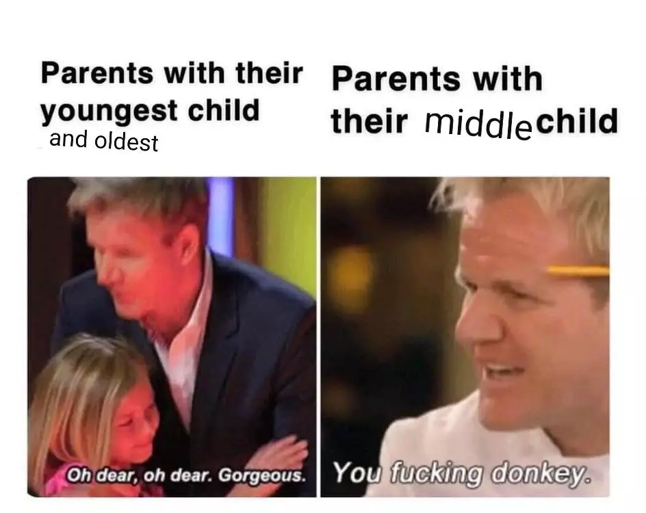Middle-Child-Meme-Gordan Dirty Middle Child Memes