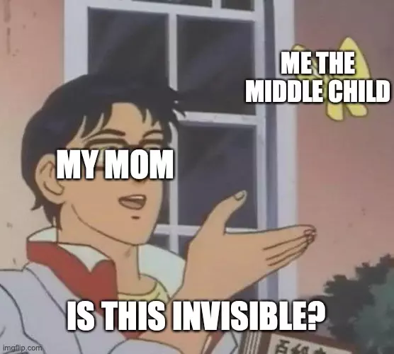 Middle-Child-Meme-Invisible Relatable Middle Child Memes