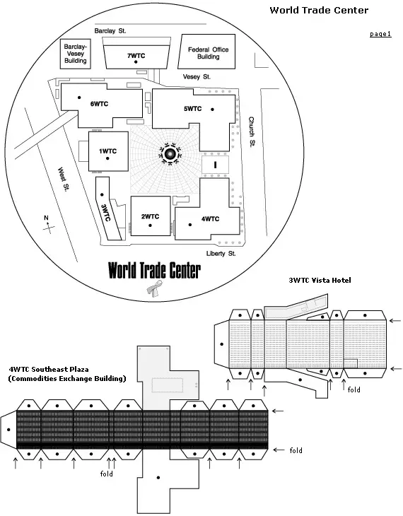 Paper Toys  World Trade Center