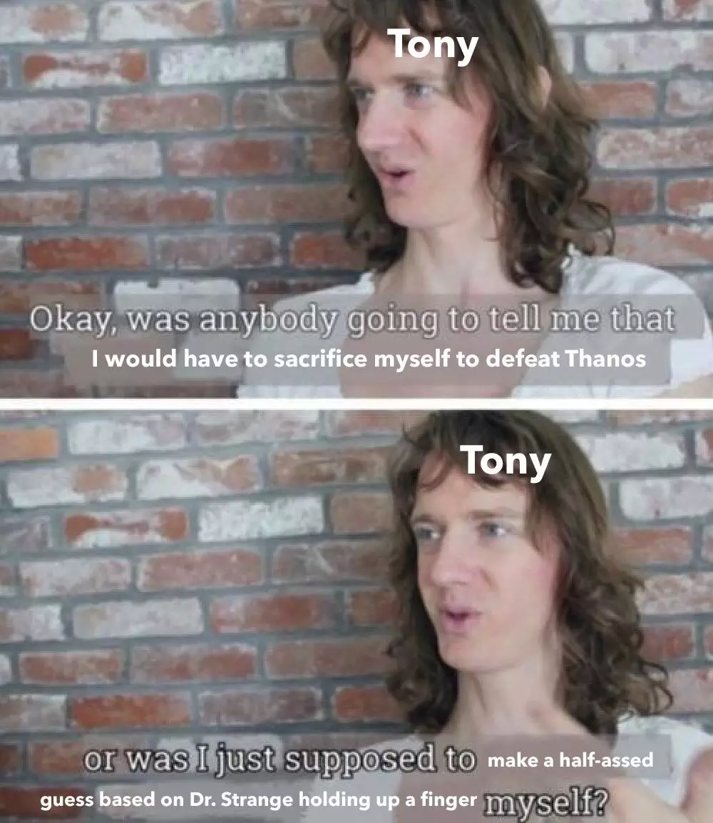 Marvel Memes Tony