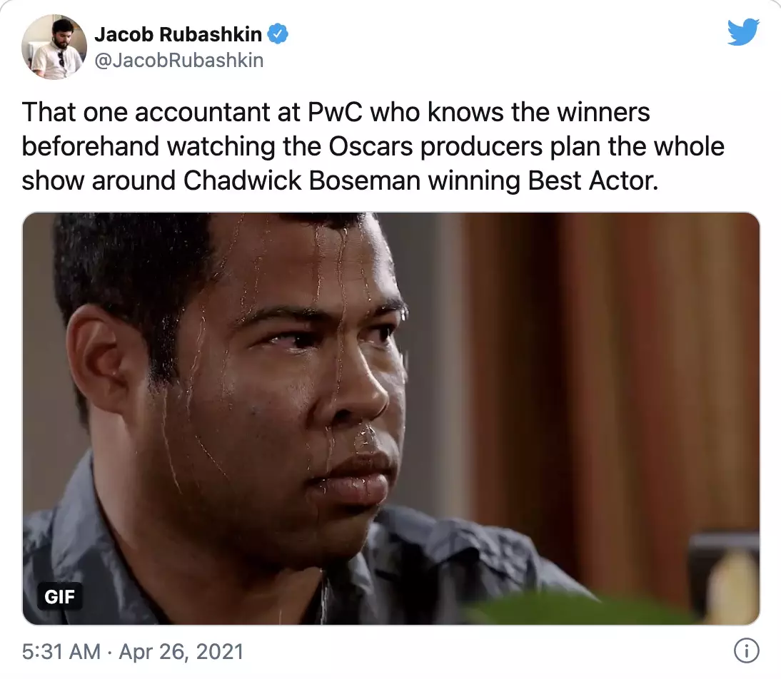 Screen Shot 2021-04-26 At 2.37.40 Pm Funny Oscar 2021 Meme Not Going To End Well