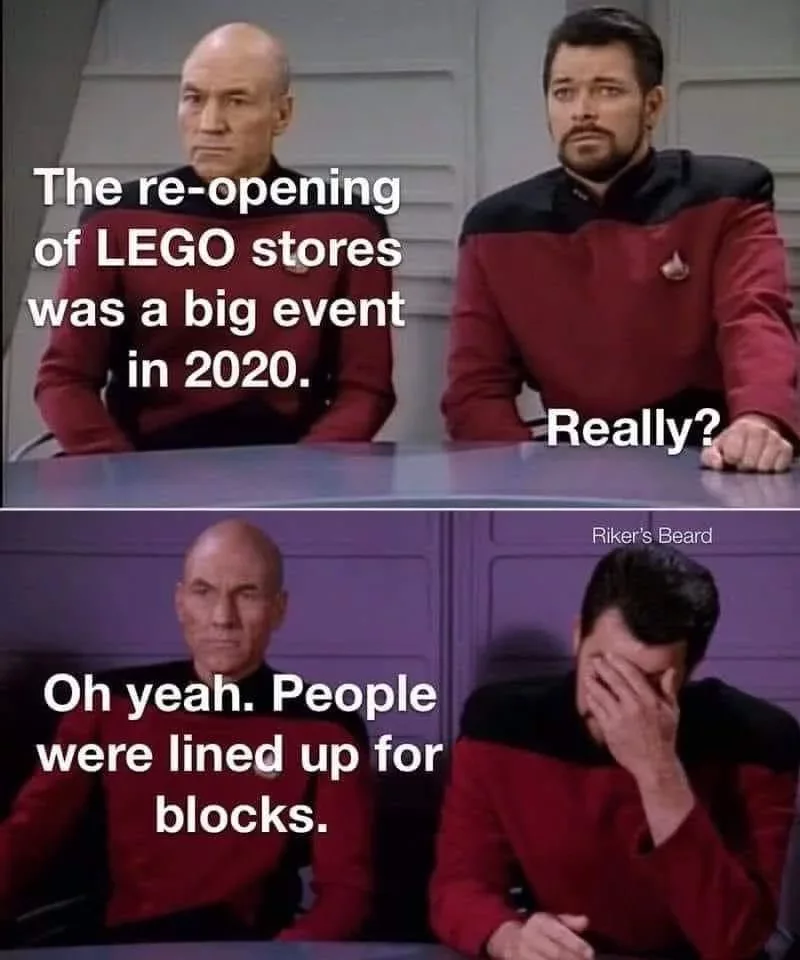 Star Trek Meme Lego