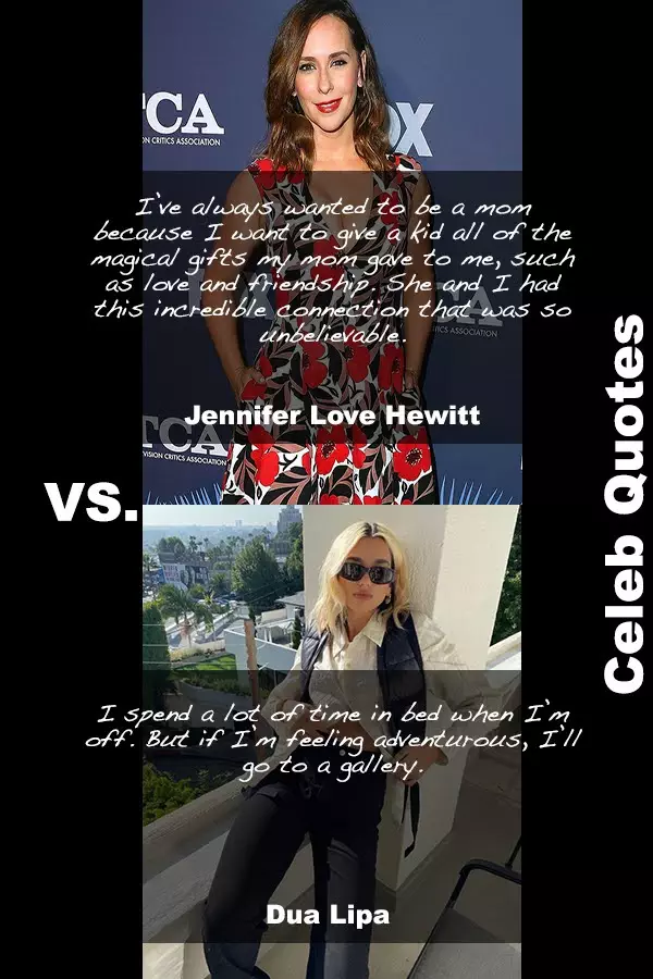 Hot Dua Lipa Sexy Jennifer Love Hewitt
