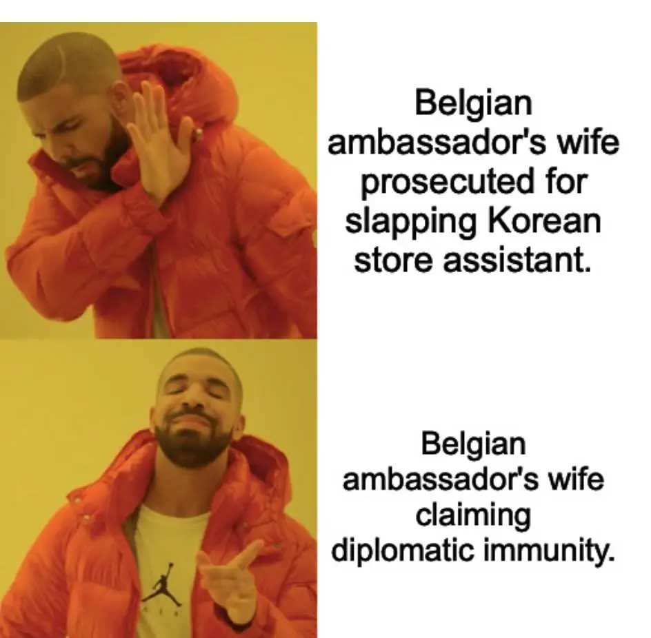 Belgian Ambassador'S Wife Claims Diplomatic Immunity