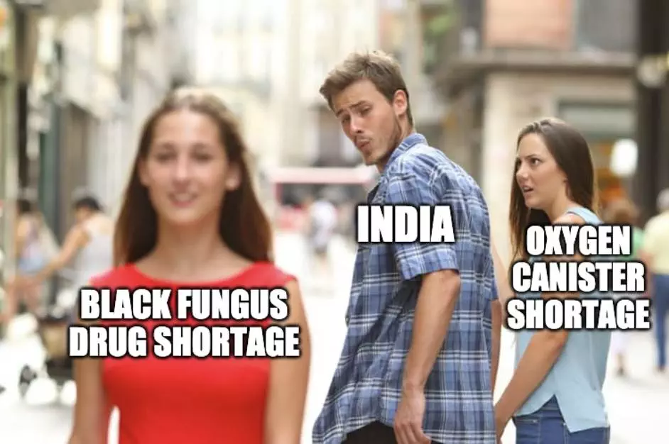 Black Fungus Drug Shortage  Meme