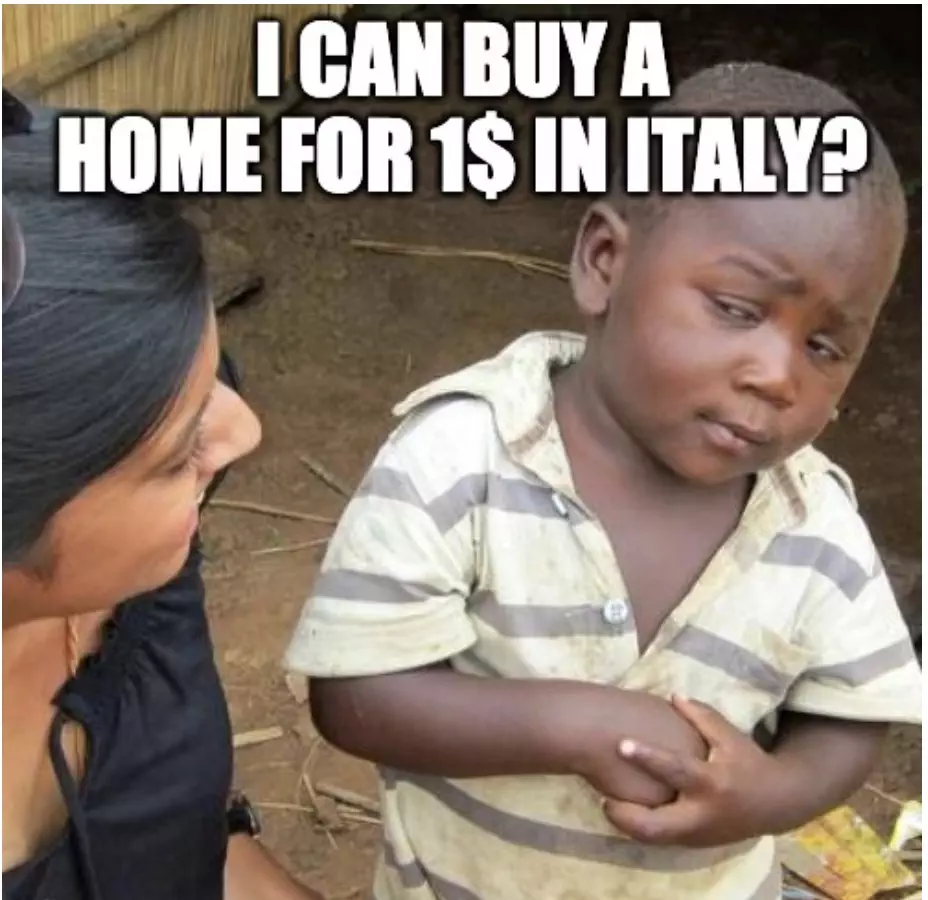 Buy A Home For 1 Dollar Meme