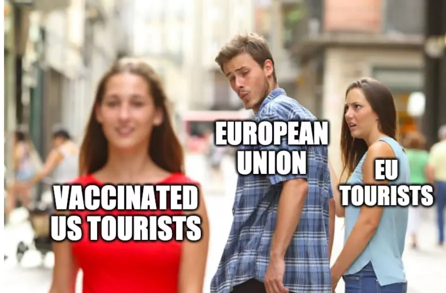 Eu Welcomes Us Tourists