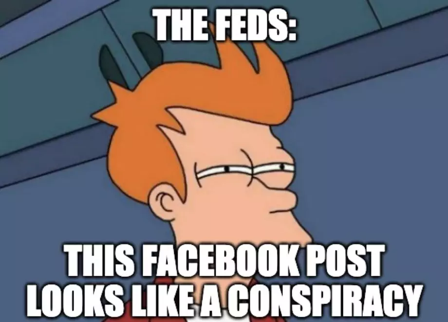 Feds Tracking Facebook Posts Meme