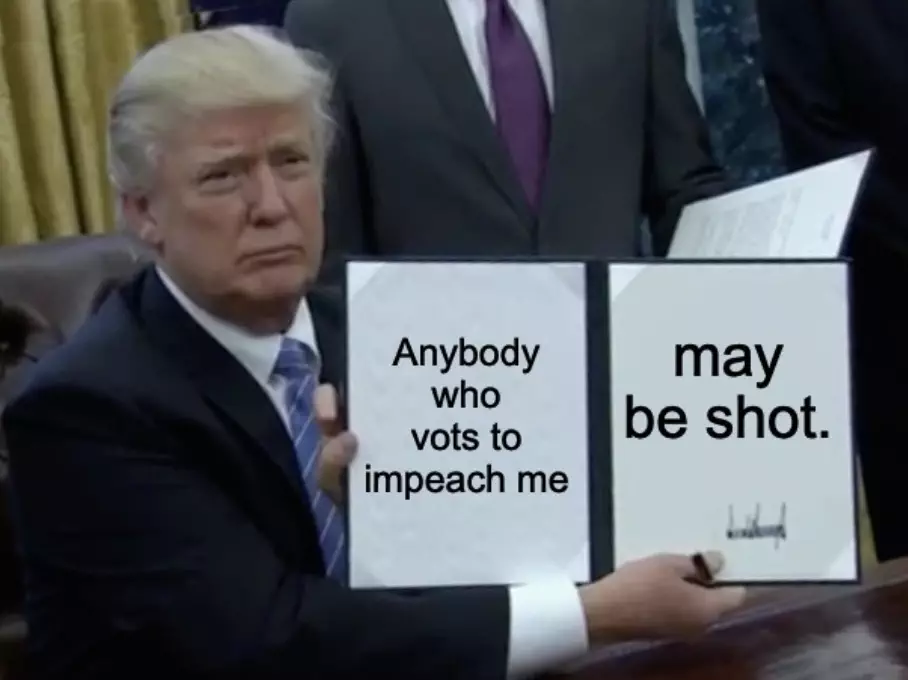 Gop Voted Against Impeachment Meme