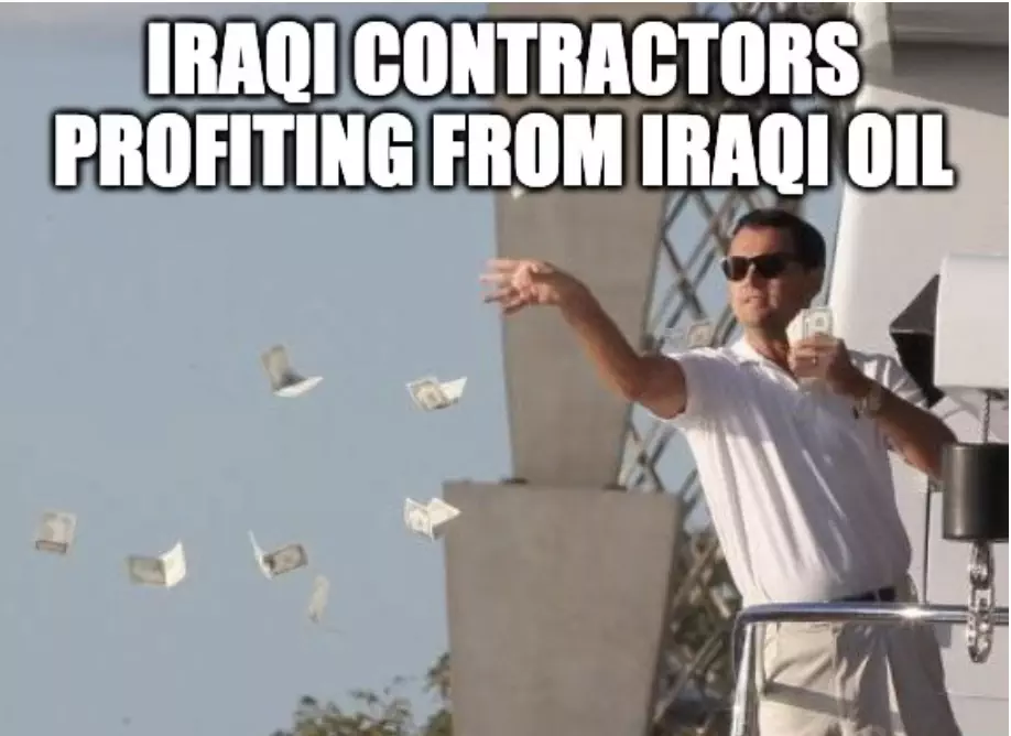 Iraqi Oil Money Gone Meme